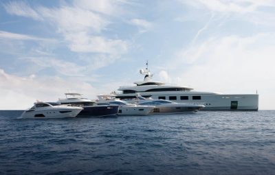 La flotta megayacht Azimut Benetti